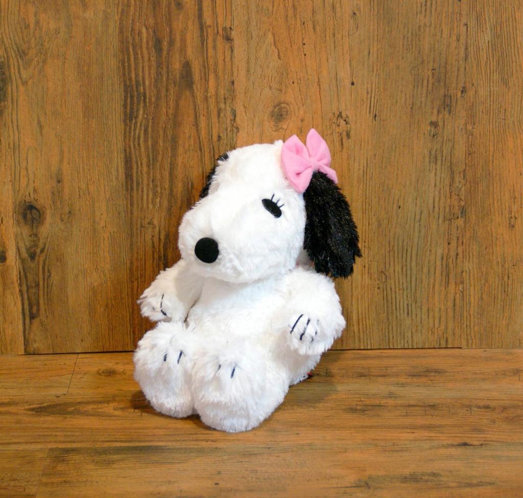 Nakajima Corporation Peanuts Hug Hug Plush Sitting Height 20cm Toy, Small, Bell,