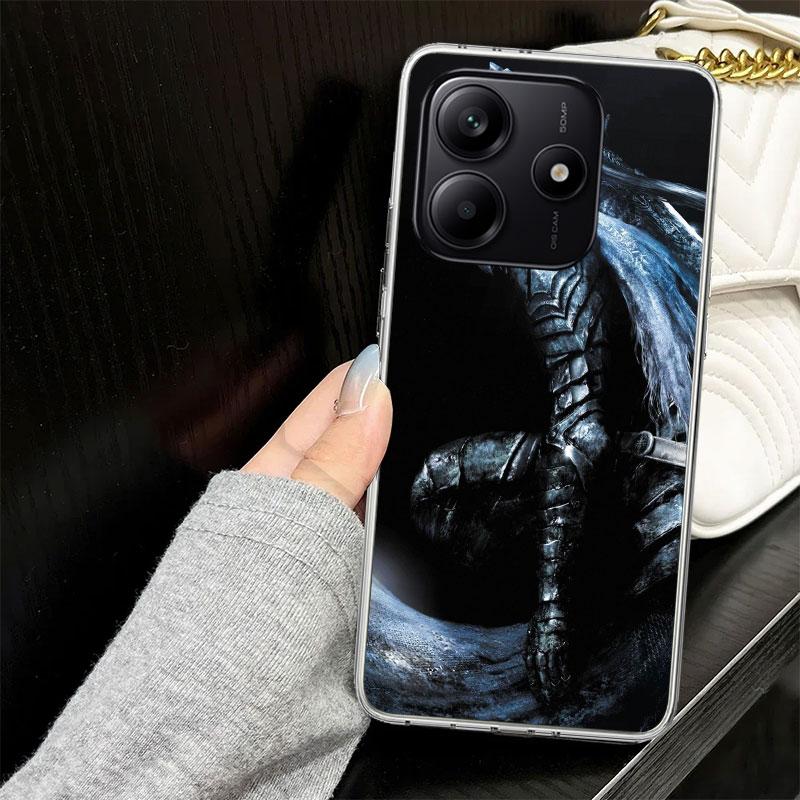 Dark Souls Game Case for Xiaomi Redmi Note 14 13 12 11 Pro Plus Phone Cover 14S 12S 11S 11E 11T 10S 10 9S 9 Silicone Funda