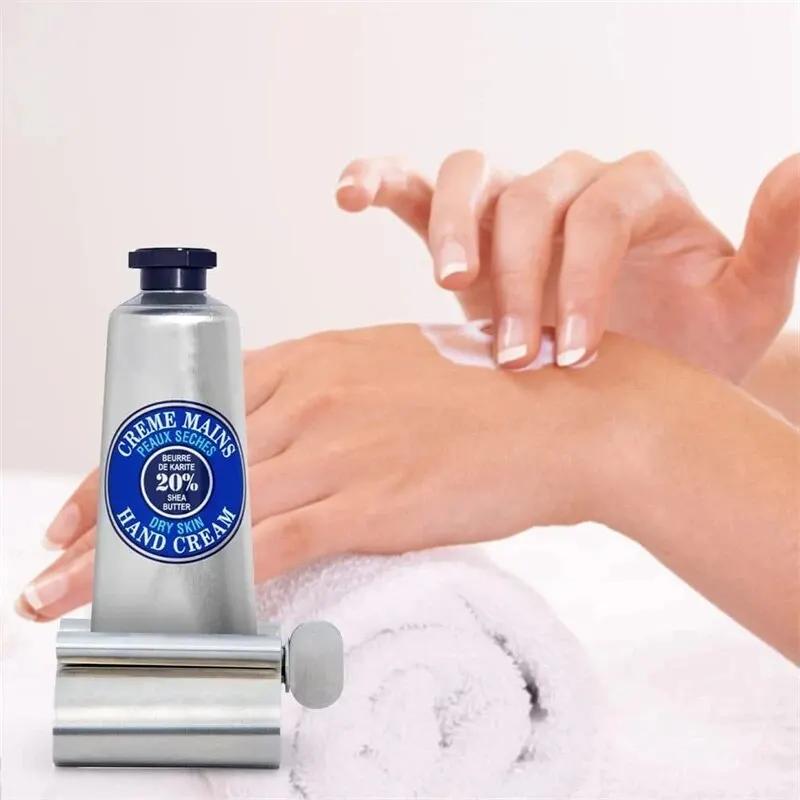 1pc Stainless Steel Toothpaste Squeezer Tube Roller Multi Purpose Ointment, Cosmetics Squeezer Tool Bathroom &Travel Accessories