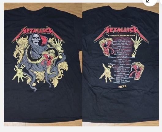 SALE - America North 2025 Tour Reprint T-Shirt All Size  Unisex T-Shirt XXXXL