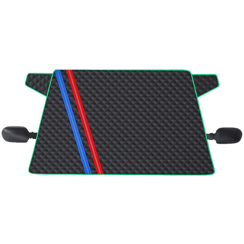 Winter Car Half Cover for Windshield Protection Against Rain, Snow, Frost, Dust, and Sun Damage.
