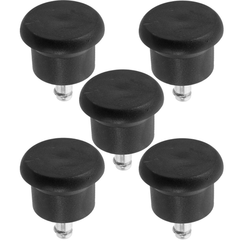 5pcs Nylon Chairs Glide Castors Anti-slip Office Chair Swivel Caster  Fixed Chairs