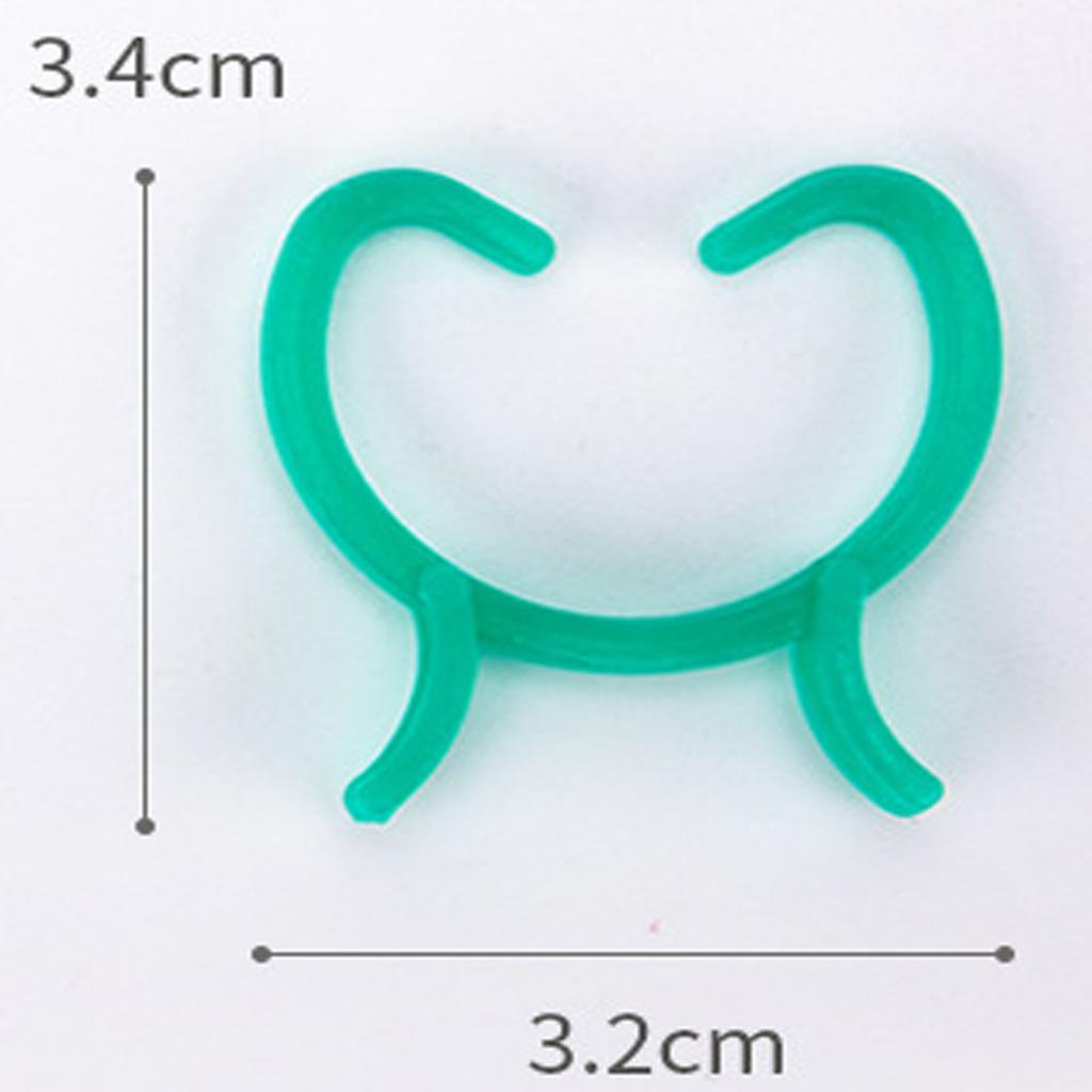 Grape Plant Clips Vegetable Lever Ring to Fix Stems 300 pcs Plant Support Climbing Plants Garden Tomato