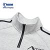 Qiaodan Boys' Mock Neck Long-Sleeve Casual Sweatshirt