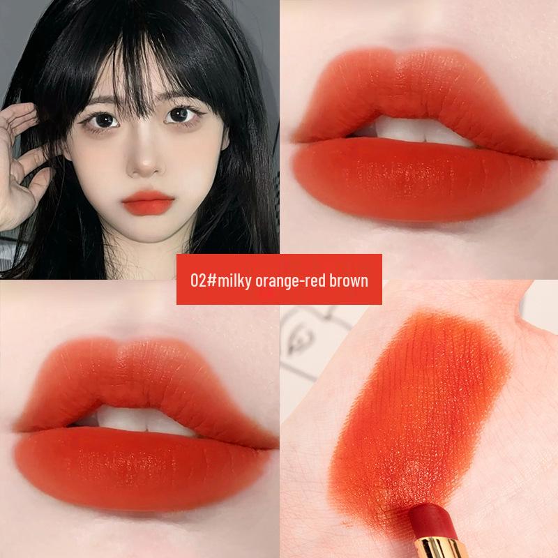 Douyin Long-Lasting Whitening Lipstick - Non-Fading, Transfer-Resistant, Slim Tube for Women & Students