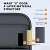 6-Pocket Car Seat Back Storage Bag Wear-Resistant Car Backseat Organizer Tissue/Cup Holder Waterproof Anti-Kick Pad