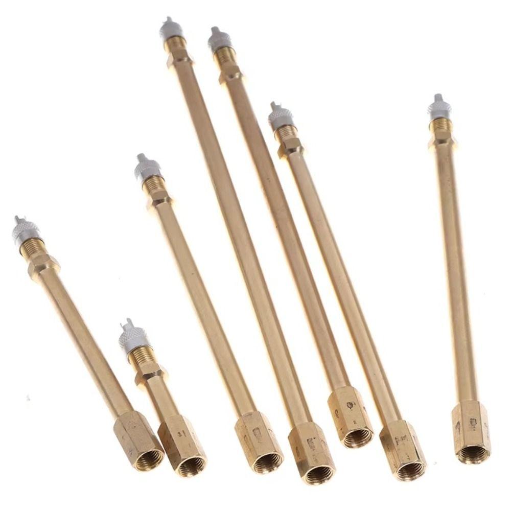50-200mm Valve Stem Adaptor Anti Rust Tyre Valve Extender Tyre Inflator Adaptor  Auto Repair