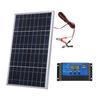 Solar Panel 10W 12V Polycrystalline Silicon Solar Panel with Controller for Camping Outdoor Activities