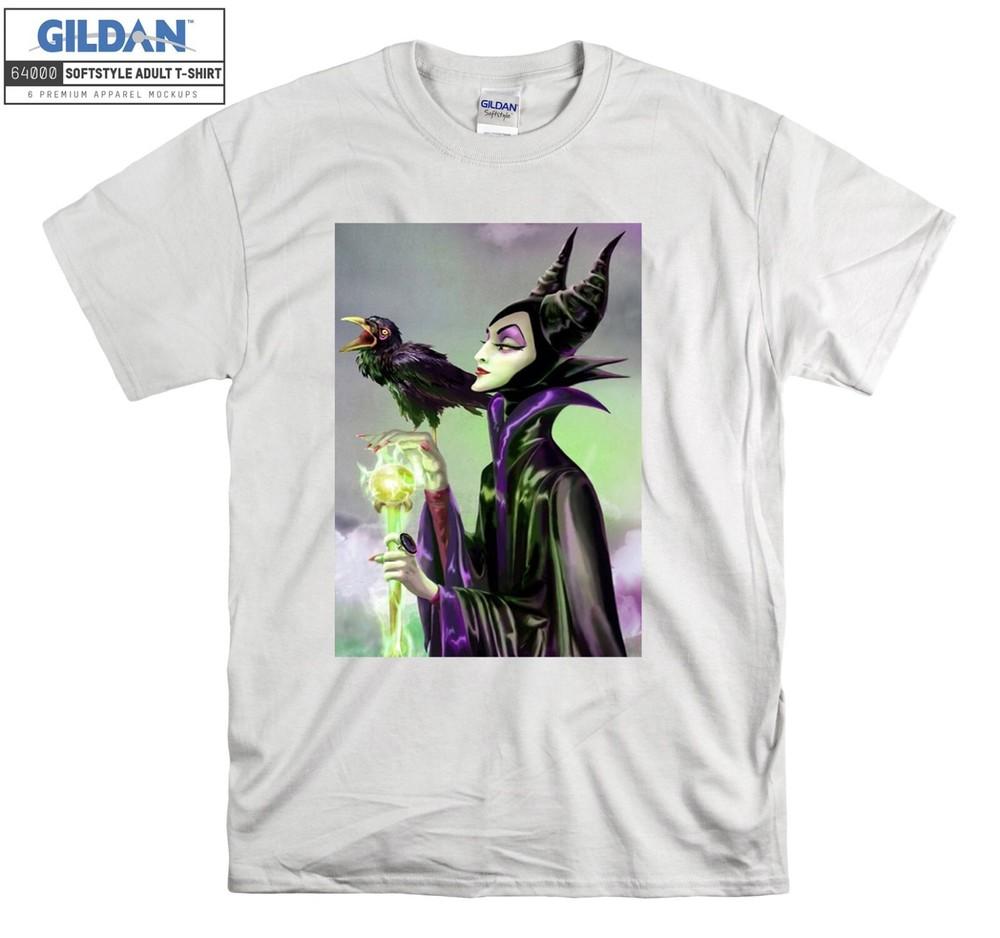 

Maleficent Snow T-shirt White Witch T shirt Men Women Unisex Tshirt 339 XL