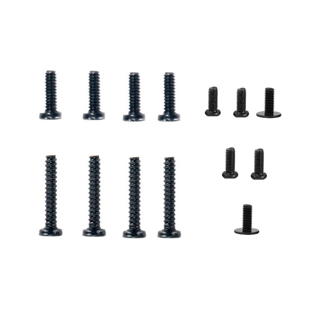 14pcs Back Case Screws Set Kit Replacement Fix Screws for Steam Deck Gamepad Accessories Console Rear Cover Shell Screws
