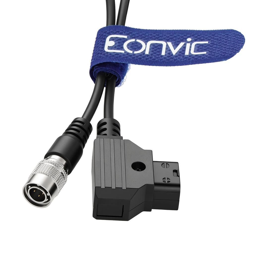 Hirose 4Pin Male to Anton Bauer D-Tap For ZOOM F8 Sound Devices 633/644/688 (Straight Cable)