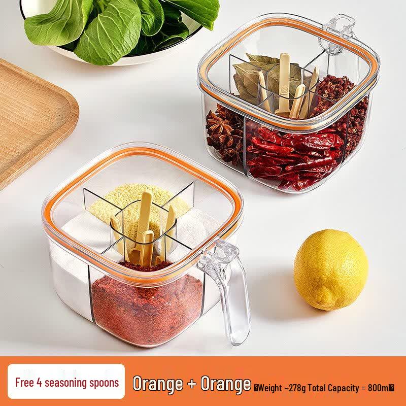 UOSO Nordic Multi-Compartment Seasoning Box