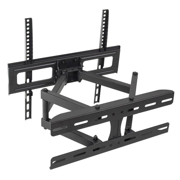 Support Mural Pour Écran LCD LED TV 26-55" 30kg Max VESA 400x400 Réglable Inclinable Pivotant Maclean MC-760