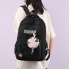 Schoolbag Girl's Nylon Colorblock Backpack