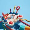 Montessori Toys for Baby Sensory Toys Crab Travel Toys Toddlers 1 2 3 Year Old Pull String Fidget Toys Birthday Gifts