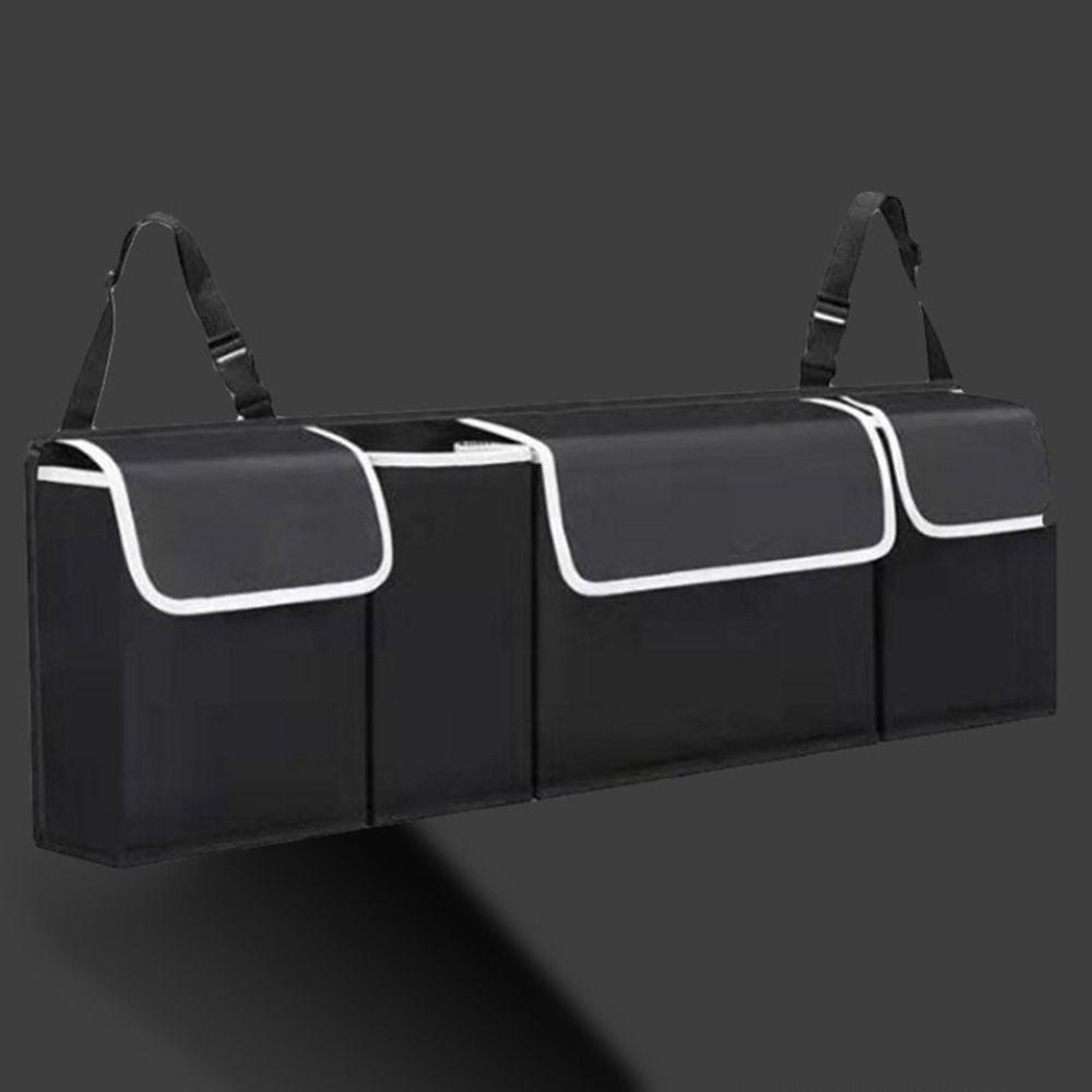 Multi-pocket Car Trunk Hanging Storage Bag Waterproof Car Seat Back Organizers  Automobile Interior
