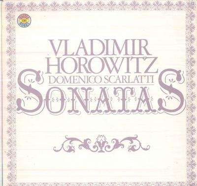 LP Record VLADIMIR HOROWITZ - Scarlatti Sonatas CBSCL436576 CBS MASTERWORKS Holland Classical Used