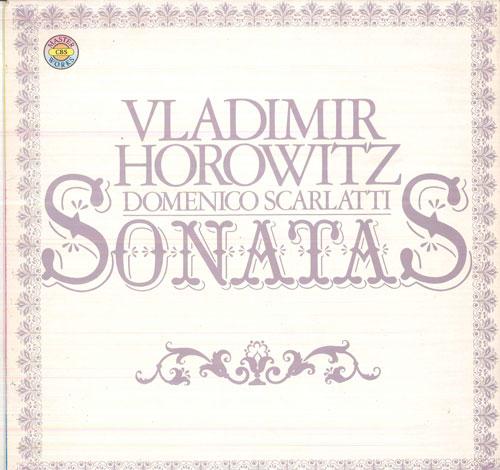 LP Record VLADIMIR HOROWITZ - Scarlatti Sonatas CBSCL436576 CBS MASTERWORKS Holland Classical Used