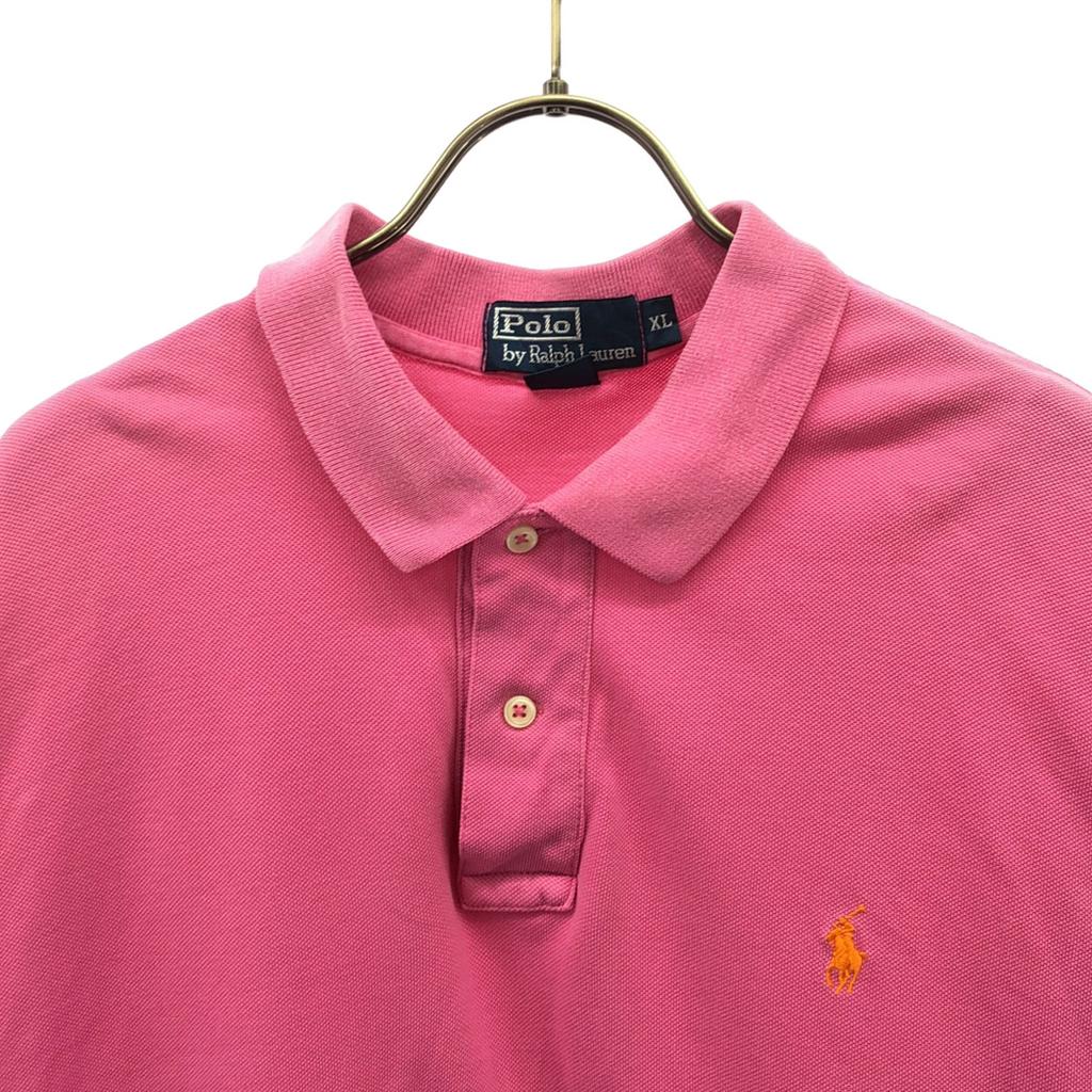 Polo by Ralph Lauren Logo Embroidery Short Sleeve Polo Shirt Men's Used