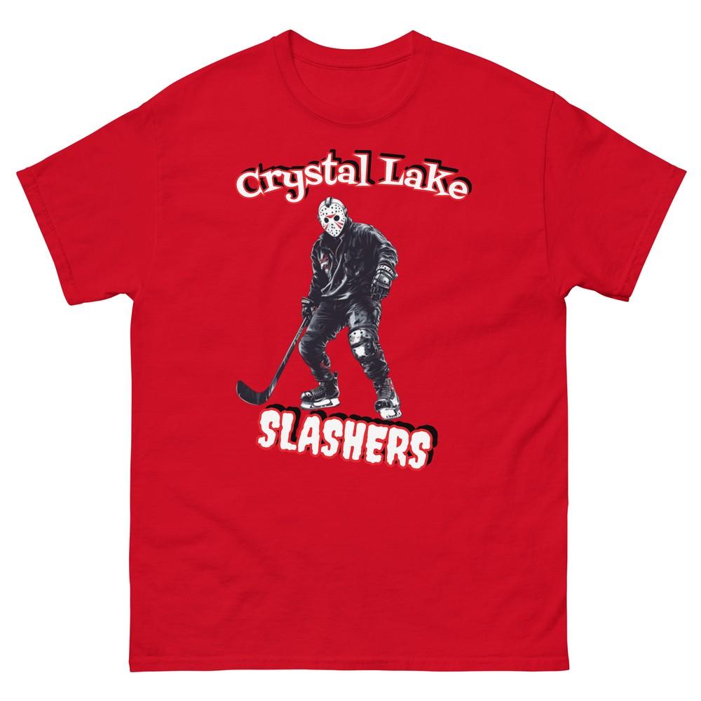 

Jason Voorhees Crystal Lake Slashers Jersey Design No. 13 | Friday the 13 Tee S