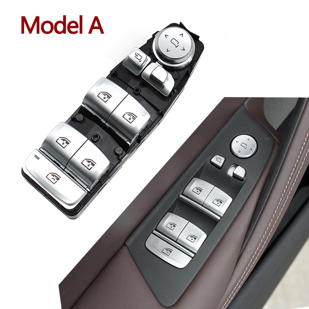 

Серебристая электронная кнопка управления стеклоподъемником для BMW 5 6 X3 X4 X5 серии G30 G31 G32 G01 G02 G05