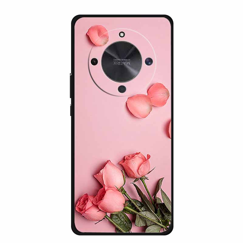 For Honor X70 MTN-AN00 5G Phone Case Shockproof Black Soft Silicone TPU Back Cover For Honor X 70 X70 Cases HonorX70 6.79" Coque