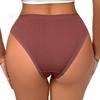 European and American low-rise underwear sports seamless and comfortable solid color sexy elastic briefs women's skin-friendly and breathable