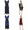 Eleganti Abiti da Festa da Donna Gatsby Flapper con Frange di Perline Vintage e Paillettes Senza Maniche Per uno Stile Senza Tempo
