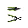Multi-purpose Stainless Steel Pruning Shears with Straight and Curved Blades for Gardening, Branches, Flowers, Fruits, and Vegetables