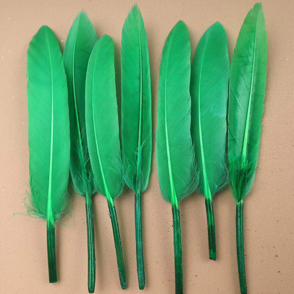 Duck Feathers for Clothes Handicraft Accessories White Golden Black Pink Peacock Goose Feather Plumas Handicraft Article