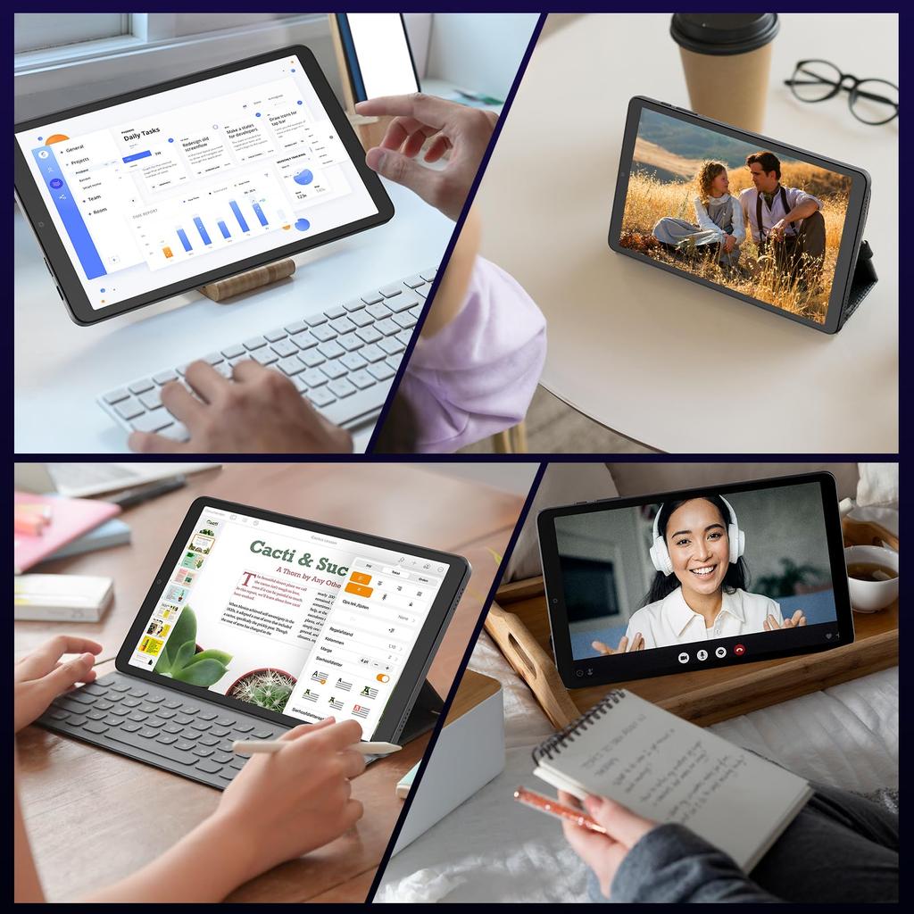 Android 15 CPU T615 16GB 12GB 128GB Card up to Metal Incell IPS Widevine Split Face Recognition Support 8 Tablet, Tablet, Tablet, (4GB + Virtual) +