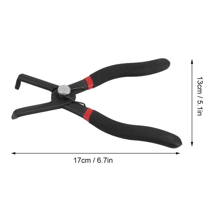 80° Push Retainer Pin Pliers Remove Plastic Poly Rivet Center Pin Panel Tool