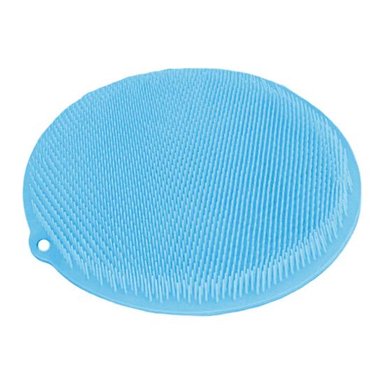 Foot Scrubber Mat with Anti-Slip Suction Cups, Ultra Soft Silicone Bristles Bath Brush, Wall Mounted Bath Foot Cleaner for Deep Cleaning And Massage