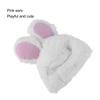 Plush Bunny Headwear Headwear Accessory Animal Costume Cute Costume Pet Costume Hat  for Cats