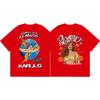 Karol G Tropicoqueta Tour 2026 Double Sided Graphic T Shirts Fashion Y2k Streetwear TShirt Unisex Unisex Casual Oversized TShirts