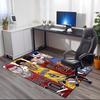 Custom Name Slam Dunk Printed Carpet, for Office Chair Living Room Bedroom Kitchen Room Decor Gifts.