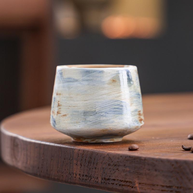 

Middle Eastern Saudi Style Coffee Mugs Ceramic Retro Cappuccino Latte Art Cups Japanese Teacups Master Cup Drinkware Coffeeware 180ml