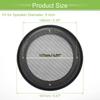 ACROPIX Universal 5" Car Speaker Grille Cover Mesh Round 5" Audio Speaker Subwoofer Guard