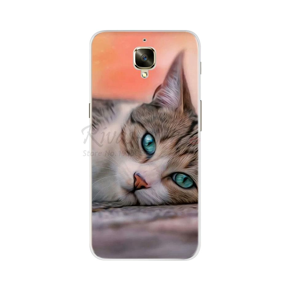 For OnePlus 3t Case Oneplus 3 Back Cover Ultra Thin Silicone Cartoon For Oneplus 3T Cover One Plus 3 Three Phone case Soft Coque