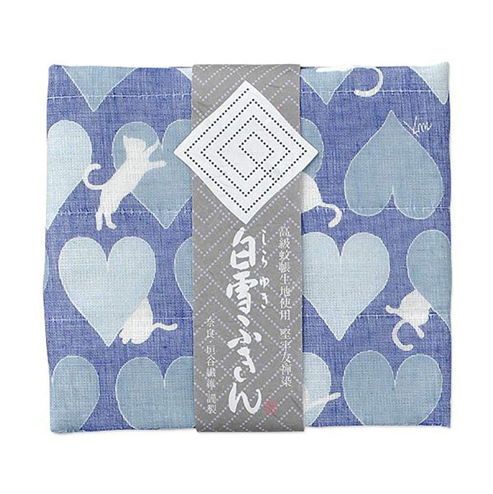 Shirayuki Yuzen Cat and Blueberry Design Dishcloth, Dye,
