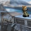 1/6Pcs Drift Motorcycle Animal Car Ornament Auto Dashboard Mount Rotating Dinosaur Tiger Dolphin Motorbike Decoration SUV Truck Car Interior
