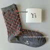Yohji Yamamoto Women's Polka Dot Jacquard Socks - All-Season Casual Style