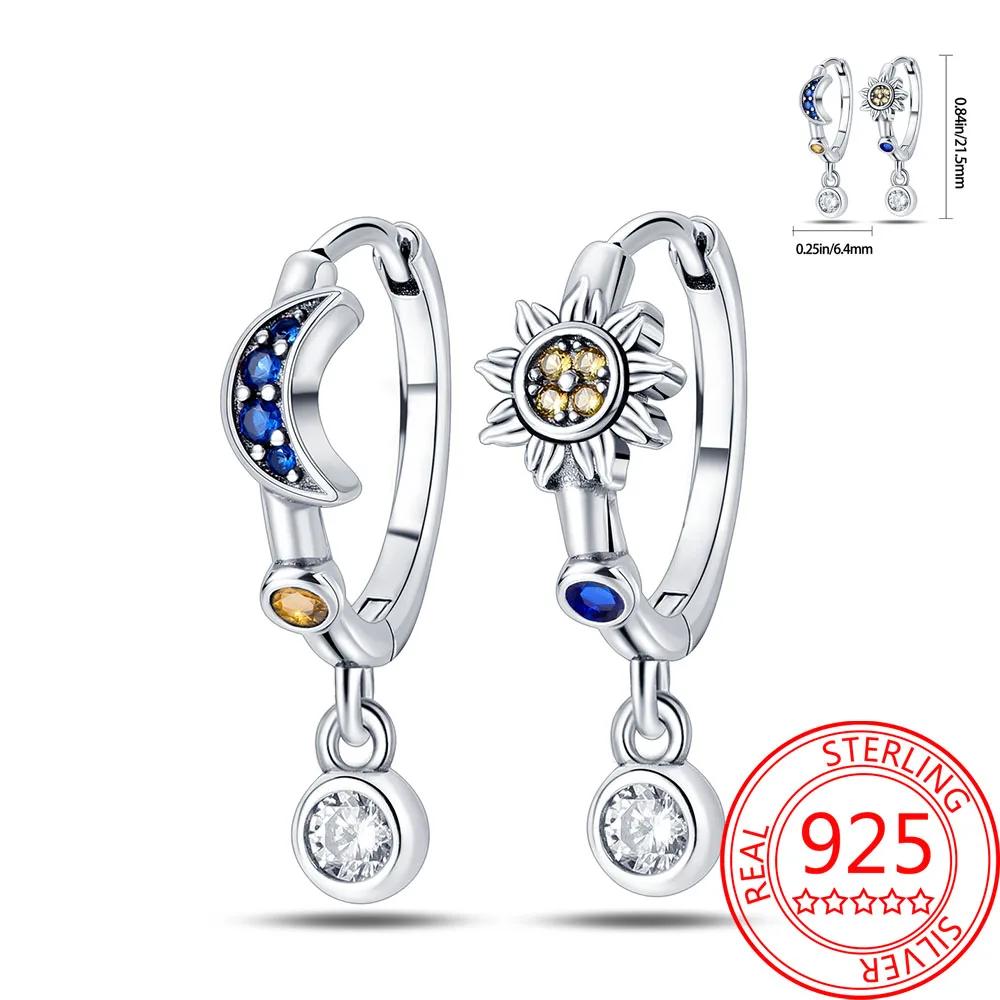 Brincos de abelha para menina adorável amarelo preto dançando abelha feliz s925 brincos de argola presente de aniversário joias de prata