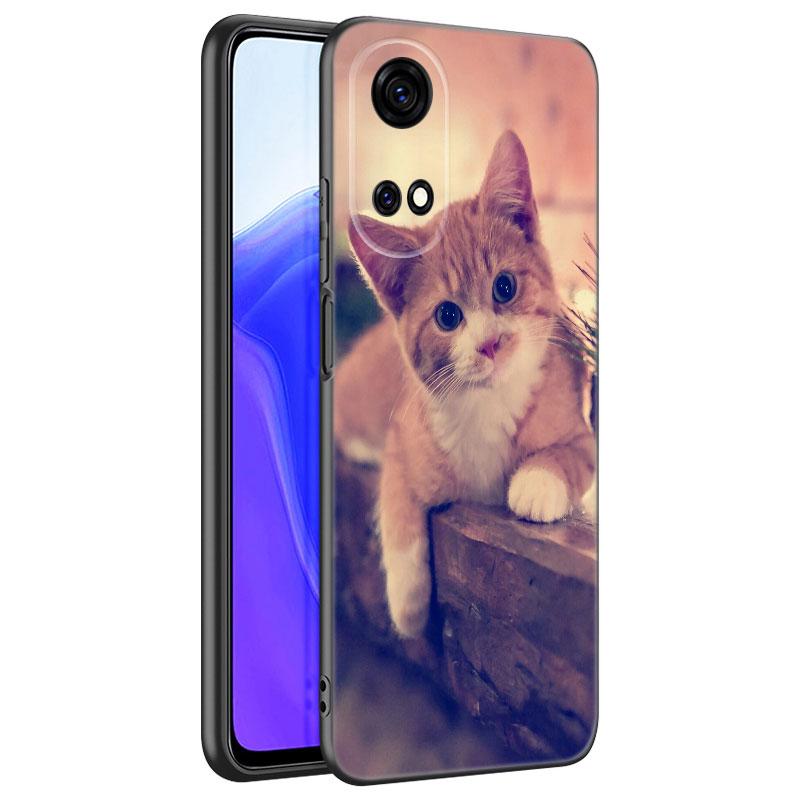 

Чохол для телефону Cute Kawaii Kitten Cat для Huawei Honor 70 90 Lite X40 GT X50 i X5 Plus X6A X6S X7A X8A X8B X6 X7 X8 X9 4G X9A X9B 5G Honor X8 5G