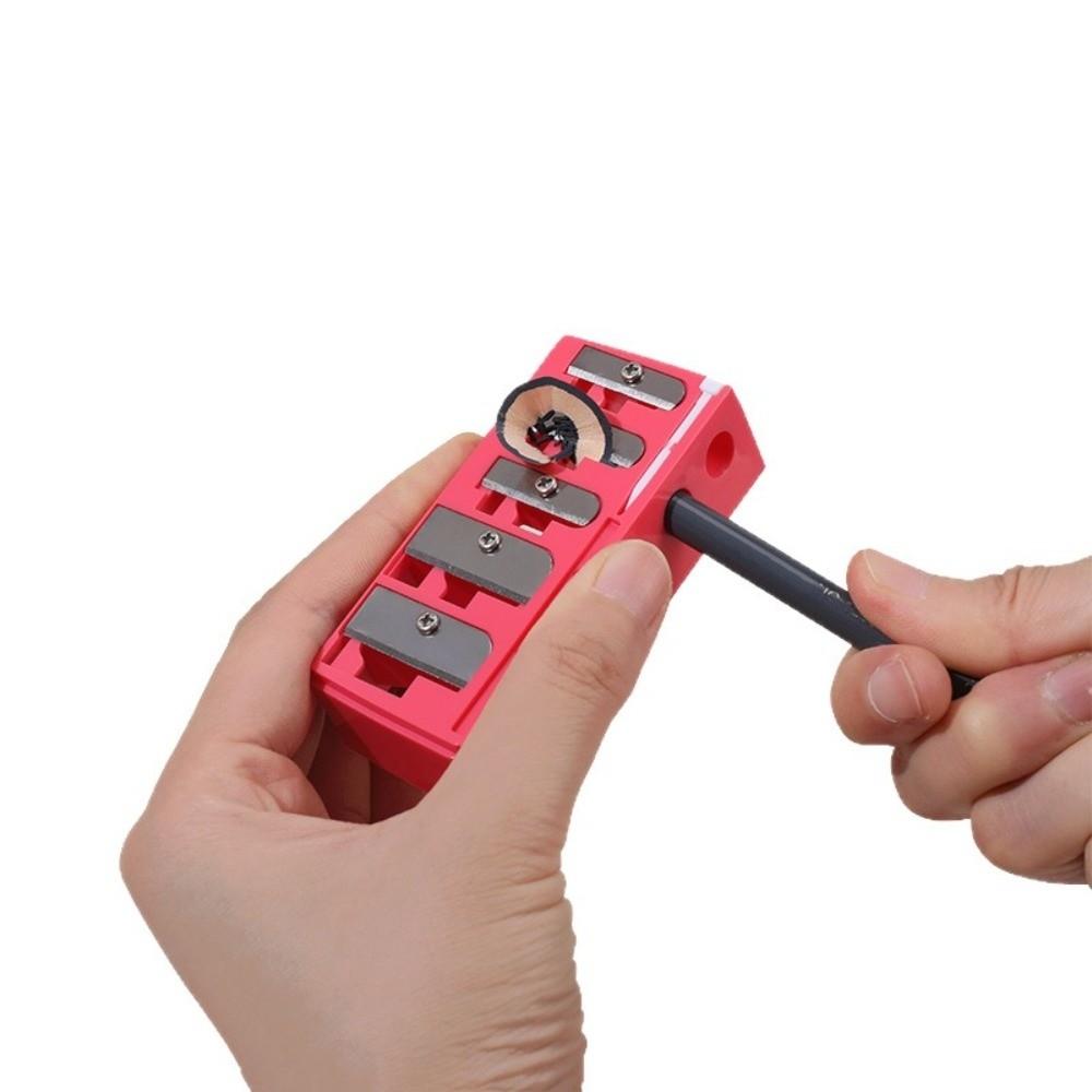 Multi-functional Cosmetic Pencil Sharpener Plastic Eyeliner Lipliner Sharpener Art Supplies