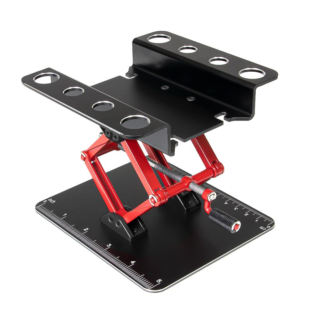 RC Car Repair Station Work Stand Adjustable Height Assembly Platform for Traxxas TRX4 Axial Arrma Redcat 1/10 1/12 1/16 RC Car