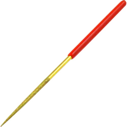 KONYO SUN UP Diamond File Set of 3, Titanium Coated Metal Rod File, 140mm