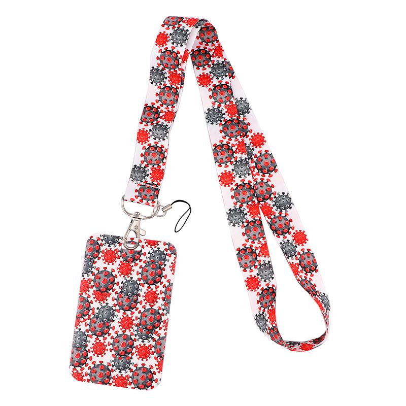 Medical signs Credential Holder Keychains Neck Lanyard For Pass Card Credit Card Holder Keychain Straps Mobile Phone Wholesale