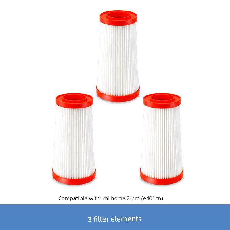 

Applicable to Xiaomi MiJia Mites Instrument Vacuum Cleaner Accessories 2pro Filter Element E401cn Strainer Host Cotton Consumables 3 Filter Elements [2Pro]