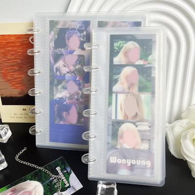 Shooting-Fotoalbum für Idol-Kartensammlung, Ordner, Fotokartenhalter, Mini-Film, Sammelbuch, Leben, vier Schnitte, Album, Geschenk